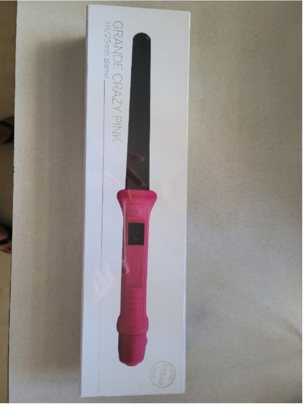 Hair curling wand